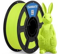 iSANMATE PLA Matte Filament 1.75 mm, High Speed PLA Matt Filament 1 kg (2.2 lbs) for Bambu Lab 3D Printer, AMS, AMS Lite, Dimensional Accuracy +/- 0.02 mm, 30-300 mm/s