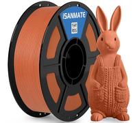 iSANMATE PLA Matte Filament 1.75 mm, High Speed PLA Matt Filament 1 kg (2.2 lbs) for Bambu Lab 3D Printer, AMS, AMS Lite, Dimensional Accuracy +/- 0.02 mm, 30-300 mm/s