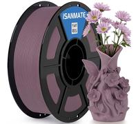 iSANMATE PLA Matte Filament 1.75 mm, High Speed PLA Matt Filament 1 kg (2.2 lbs) for Bambu Lab 3D Printer, AMS, AMS Lite, Dimensional Accuracy +/- 0.02 mm, 30-300 mm/s
