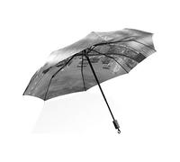 ISAOA Automatic Travel Umbrella Compact Folding Umbrella Brooklyn Bridge and Manhattan New York City USA Windproof Ultra Light UV Protection Umbrella for Women Men