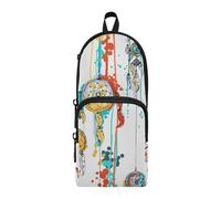 ISAOA Big Capacity Pencil Cases with Multi Pockets Dream Catchers Pouch Bag School Office Teen Girls Boys