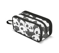 ISAOA Big Capacity Pencil CasesCute Little Panda Seamless Pencil Pouch Bag Large Pen Bag Stationery Bag for Girls Boys Adults Student