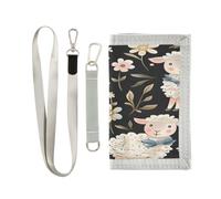 ISAOA Jungle Lamb Kids Wallet with Lanyard, Coin Purse