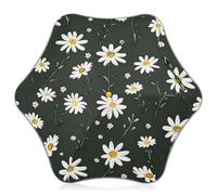 ISAOA Kids Umbrella,Lightweight Windproof Auto Open Stick Umbrellas Cute White Daisies for Rain Sun