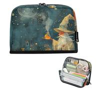 ISAOA Pencil Bag,Large Capacity Pencil Case,Wizard's Potion Pencil Pouch Bag for Girls Boys,Standing Pen Bag for Teenage Student Women Men,21 x 5 x 15 CM