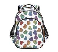 ISAOA Toddler Backpack Kids Backpack for Preschool or Kindergarten Gradient Love Leopard 3-8 Years Old
