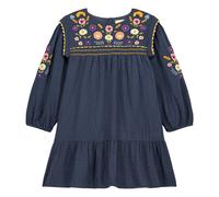 Isatys organic cotton dress Midnight blue 4 years