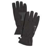 Isbjörn - Kid's Trail Softshell Finger Glove - Gloves size 7-8 Years, black/grey