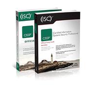 (ISC)2 CISSP Certified Information Systems Security Professional Official Study Guide & Practice Tests Bundle