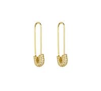 ISCBAFYX 100% Real Pin Ear Hook Stud Earrings For Women Zircon Piercing Earring Jewelry