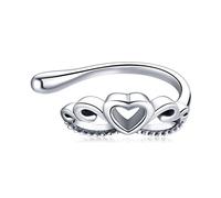 ISCBAFYX 1Piece Sterling Silver Bee Shell Pearl Ear Clip Cuff Earring for Women Men