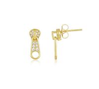 ISCBAFYX 2pcs 925 Sterling Silver Fine Earring Pendientes Dorados for Lovers' Couples Woman Bling CZ Piercing Stud Earrings Jewelry yc616 (Gem Color : Gray)