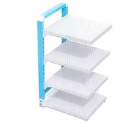 ISCBAFYX Adjustable 2/3/4-Tier Pot and Pan Under-Cabinet Storage Rack for Kitchen Cabinets Space-Saving Cookware Holder KitchenSolution