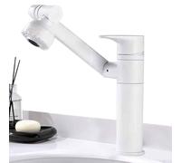ISCBAFYX Adjustable Kitchen Faucet | 2-Mode Metal Sink Tap with Aerator Filter - Household Bathroom & for Home Use Stylish