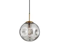 ISCBAFYX American Minimalist Style Flush Mount Ceiling Light,Stained Glass Hanging Lamp Shade, E27 Base Single Head Ceiling Chandelier,Meeting Room Lounge Corridor Pendant Light