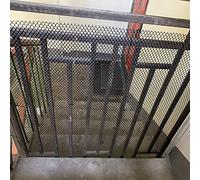 ISCBAFYX Black Plastic High Roll Garden Fence 10-60 Inches, Child/Pet Safety Barrier for Balcony, Terrace, Stair Railings, Poultry Netting, Wire Mesh Protection.