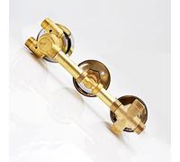 ISCBAFYX Brass Monobloc G1/2 Shower Valve 2/3/4/5 Way Diverter 3 Handle Control Anti-Scald Safety Cartridge Ideal for Bathroom Fixtures
