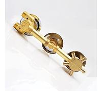 ISCBAFYX Brass Monobloc G1/2 Shower Valve 2/3/4/5 Way Diverter 3 Handles Anti-Scald Safety for Bathroom Cartridge Stylish Easy Install