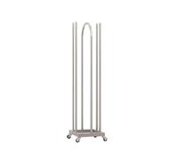 ISCBAFYX Clothes Hanger Holder, Two-Sided Hanger Organizer for Closet Laundry, Space-Saving Storage Rack