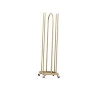 ISCBAFYX Clothes Hanger Holder, Two-Sided Hanger Organizer for Closet Laundry, Space-Saving Storage Rack