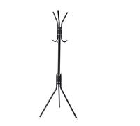 ISCBAFYX Coat Hangers Iron Art Hanger Tree Coat Stand Branch Creative Coat Rack Hat Hanger Floor Coat Rack For Bedroom Home Living Room(Schwarz)