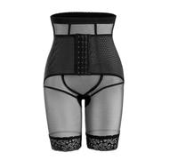 ISCBAFYX High Waist Slimming Butt Lifter Shorts Underwear Tummy Control Body Shape hip up Pants Double Panty Trainer Shaper S-3XL