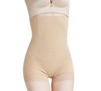 ISCBAFYX mode vrouwen shapewear hoge taille ademen slips ondergoed panty body buik controle kant vormgeven broek