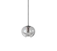 ISCBAFYX Retro Minimalist Style Flush Mount Ceiling Light,E27 Light Source Chandelier,High Light-transmitting Glass Hanging Lamp Lampshade,Bedside Kitchen Island Porch Pendant Light