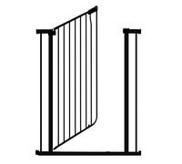 ISCBAFYX Safety Gate Encryption Extra Wide Freestanding Safety Fence Isolation Pet Gate Suitable For 58cm-211cm Wide, Size Customizable (color : Black, Size : Width 140-151cm)