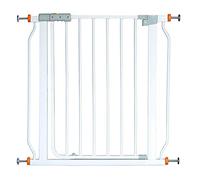 ISCBAFYX Safety Gate Heightening Extra Wide Expandable Walk Thru Pet Gate Freestanding Safety Fence, Size Customizable (color : White, Size : Width 104-111cm)