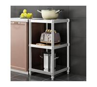 ISCBAFYX Standing Kitchen Rack, Baker's Shelf, Countertop for Kitchen Utens, Microwave & Rice Cooker Storage (70cm, 25 * 60CM) - Space-Saving Solution for Home Decor