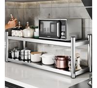 ISCBAFYX Storage shelf wall hanging cabinet rack mounted multifunctional commercial storage cabinetHeavy-Duty Shelf for Kitchen(180x30x40cM/70.9X11.8X15.7IN)