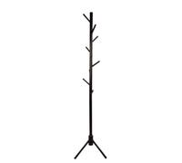 ISCBAFYX Sturdy -Standing Wooden Coat Rack Tree with 8 Adjustable Hooks for Clothes Hats Umbrellas - Stylish Entryway Organizer Stand (Color D Height 175cm)