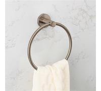 ISCBAFYX Towel rack Bathroom Accessories, Brushed, Towel Rack, Hooks, Towel Holder, Shelf, Roll Paper Holder, Toilet Brush, Soap Dish, Glass Shelf, Double Hook