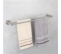 ISCBAFYX Towel rack Bathroom Accessories, Brushed, Towel Rack, Hooks, Towel Holder, Shelf, Roll Paper Holder, Toilet Brush, Soap Dish, Glass Shelf, Double Hook