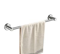 ISCBAFYX Towel rack Stainless steel towel rail, wall-mounted towel rail, bath towel rail, wall-mounted, brushed stainless steel towel rail, silver/70 cm