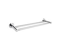 ISCBAFYX Towel rack Towel holder stainless steel chrome-plated soap dish bathrobe hook wall roll paper holder toilet brush towel ring bathroom accessories double towel holder