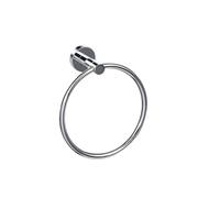 ISCBAFYX Towel rack Towel holder stainless steel chrome-plated soap dish bathrobe hook wall roll paper holder toilet brush towel ring bathroom accessories double towel holder