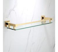 ISCBAFYX Towel Racks, Towel Rail for Bathroom,Brass Hand Towel Holder Bar Wall Mounted Hand Towel Bar Bathroom Towel Holder Kitchen Dish Cloths Hanger/Single Rod/a Dignified,Glass Dressing Table-a