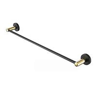 ISCBAFYX Towel Rail Brushed Gold 60cm Hand Towel Holder Bar Bathroom Holders For Bathrooms Kitchen Dish Cloths Hanger Stainless Steel Rust Proof Wall Mounted (Size : 80cm)