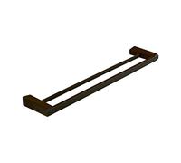 ISCBAFYX Towel Rails Bathroom Double Pole Towel Bar for Bathroom,Bath Towel Rail Wall Mounted Kitchen Dish Towel Rack Clothes Hanger Copper Bathroom Accessories Tower Hanger Towel Racks