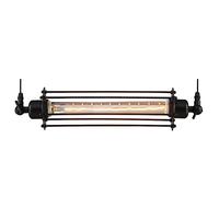 ISCBAFYX Traditional Country Retro Industry Led Pendant Ceiling Light Creative Restaurant Bar Continental Iron Alcatraz Single Head Chandelier Fixtures