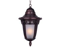 ISCBAFYX Traditional Garden Exterior Lantern Outdoor Hanging Lamp Die-cast Vintage IP55 Rated Chandelier Ceiling Light for Landscape Terrace Fence Fixtures Color : Red_33*58cm
