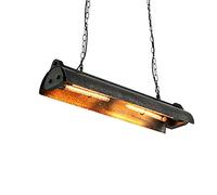 ISCBAFYX Traditional Industrial Wind Country Loft Dining Wrought Iron Chandelier Bar Hanging Light Nostalgic Candlestick Living Room Restaurant Basement Cellar E