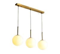 ISCBAFYX Traditional Northern Europe Small Chandelier Three Head Bar Dining Room Modern Simple Bedside Full Magic Bean Lamp 100CM Adjusted Condole Line Fixtu