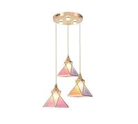 ISCBAFYX Traditional Pendant Chandelier Ceiling Lamp Hanging Suspension Light Creative Cartoon Animal Three-Color Dimming E27 Bulb for Girl Room Princess Kindergarten Fixtures Color : C