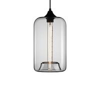 ISCBAFYX Traditional Transparent Glass Ceiling Chandelier Fitting Modern Creative Designer Simple Pendant E27 Screw base, JUST Lamp Shade, excluding Light Bulb Fix
