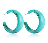 ISCBAFYX TXCLTS Acrylic Earrings Female Large retro geometric surround The Summer Sun Charming Swinging female Jewelry evening