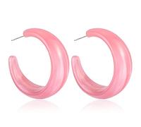 ISCBAFYX TXCLTS Acrylic Earrings Female Large retro geometric surround The Summer Sun Charming Swinging female Jewelry evening