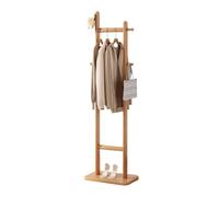 ISCBAFYX Versatile Standing Coat Rack with Hanging Bar & Shelves Stylish Corner Clothing Rack Ideal Clothes Stand for Bedroom & Hallway Coat Hanger for nizing